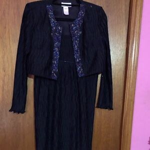 After Dark Navy blue formal dress size 6